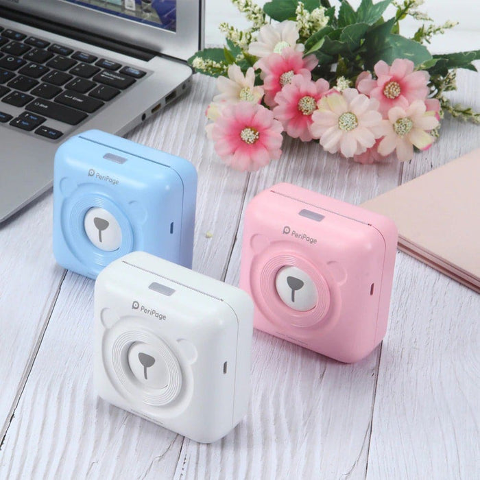 Mini Pocket Thermal Paper Photo Printer with Paper- Usb
