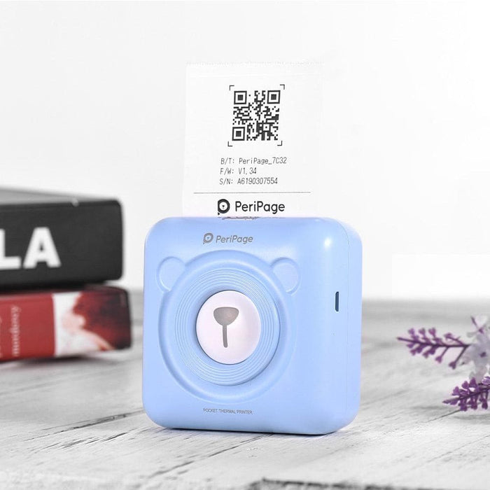 Mini Pocket Thermal Paper Photo Printer with Paper- Usb