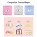 Mini Pocket Thermal Paper Photo Printer with Paper- Usb