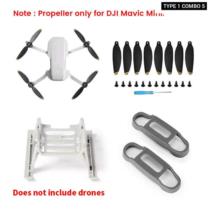 Mini Se Drone Landing Gear Quick Release Height Extended