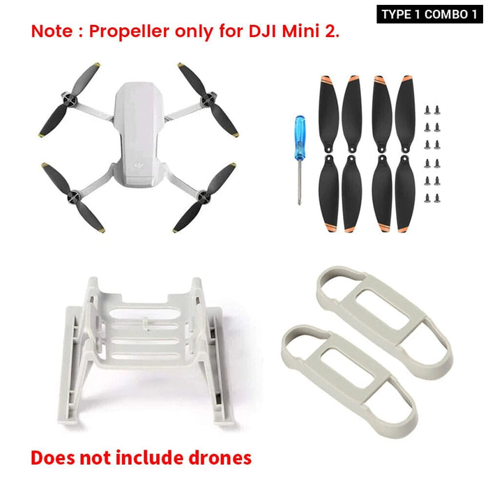Mini Se Drone Landing Gear Quick Release Height Extended