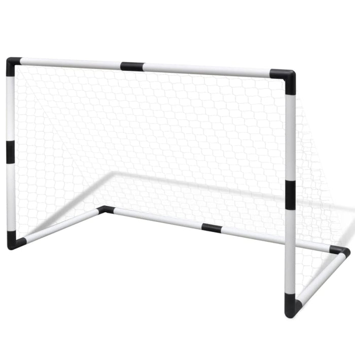 Mini Soccer Goals Post Net Set 2 Pcs for Kids 91.5 x 48 61