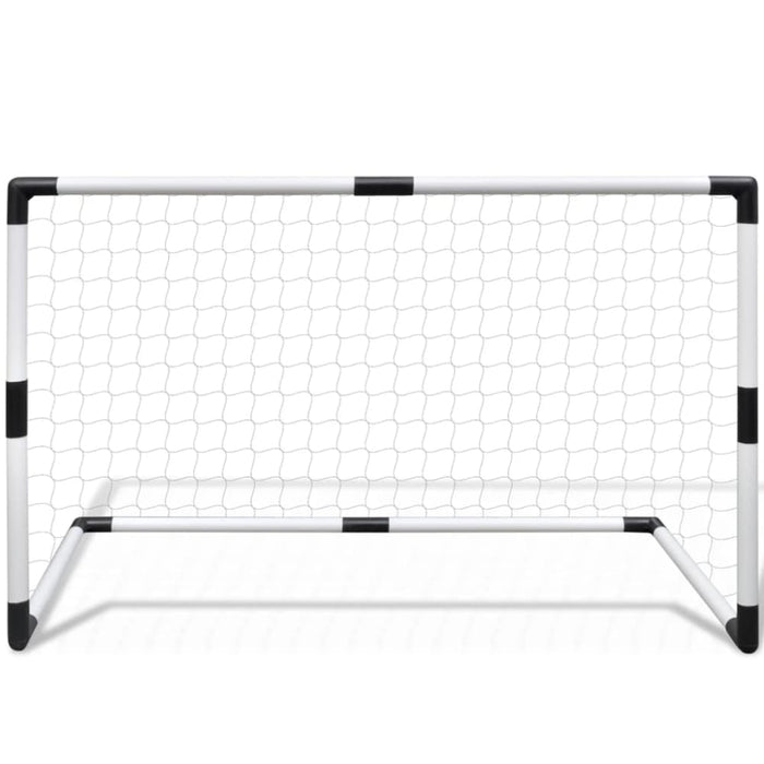Mini Soccer Goals Post Net Set 2 Pcs for Kids 91.5 x 48 61