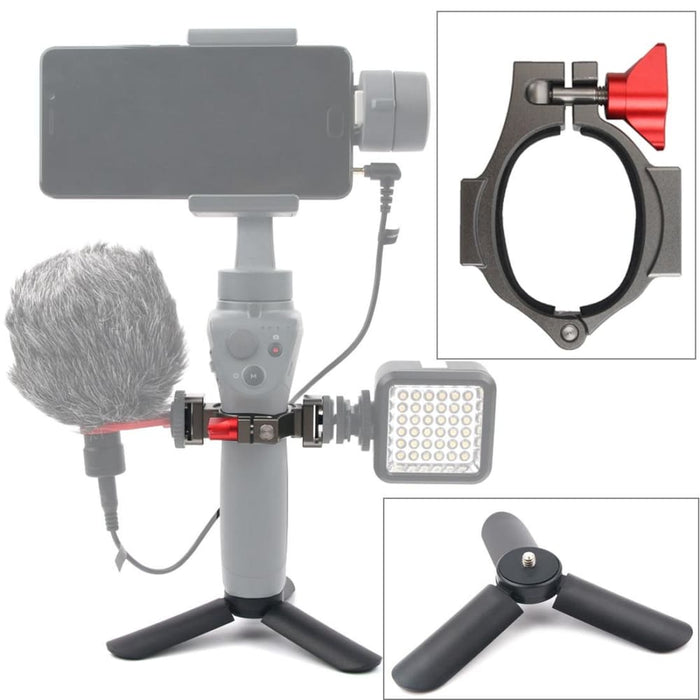 Mini Tripod Mount Flashlight Extension Bracket for Dji