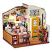 Miniature House for Kids Adult Homey Kitchen Pre-painted