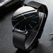 Minimalist Mens Fashion Ultra Thin Watches Simple Men