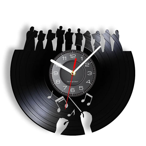 Minimalist Musician Wall Clock