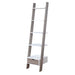 Mira 5-tier Ladder Shelf - White and Grey Oak
