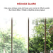 One Way Mirror Privacy Reflection Window Tint Film Stop