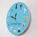 Mixed Martial Arts Modern Wall Clock Fighting Sports Art