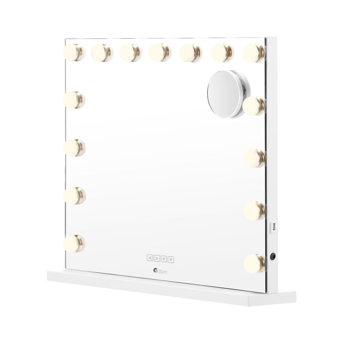 Bluetooth Hollywood Makeup Mirror Led Light 60X52Cm Vanity Mirrors