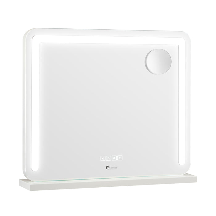 Bluetooth Hollywood Led Makeup Mirror 60X52Cm Vanity Wall Mirrors
