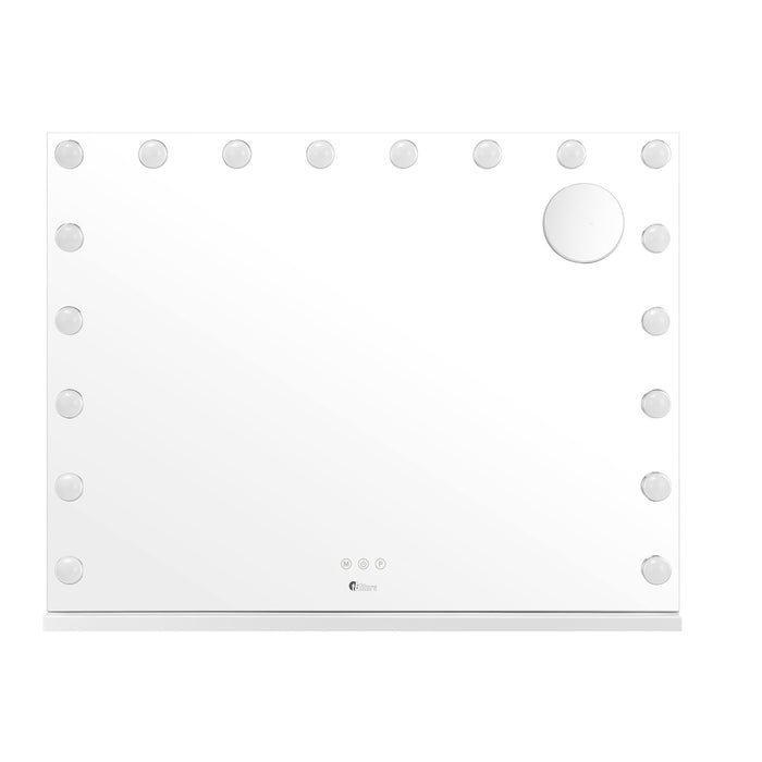 Hollywood Makeup Mirror Magnifying Led 18 Bulbs 80X62Cm Wall Mirrors