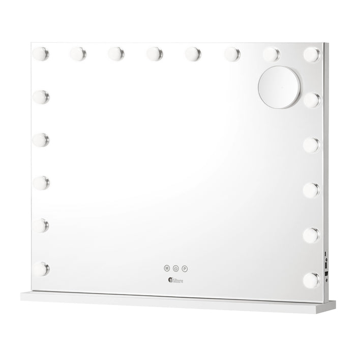 Hollywood Makeup Mirror Magnifying Led 18 Bulbs 80X62Cm Wall Mirrors