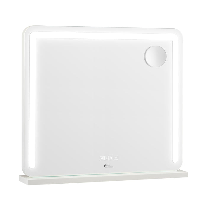 Bluetooth Hollywood Led Makeup Mirror 80X62Cm Vanity Wall Mirrors