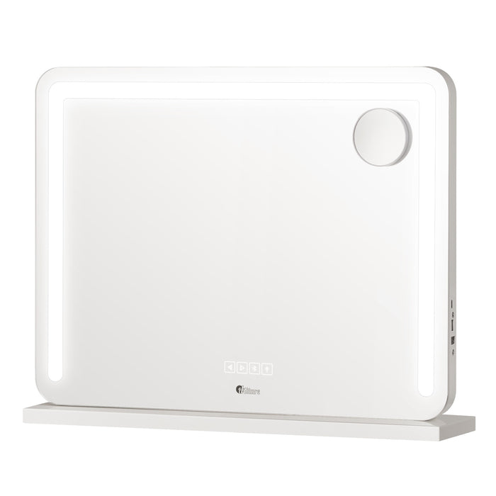 Bluetooth Hollywood Led Makeup Mirror 80X62Cm Vanity Wall Mirrors