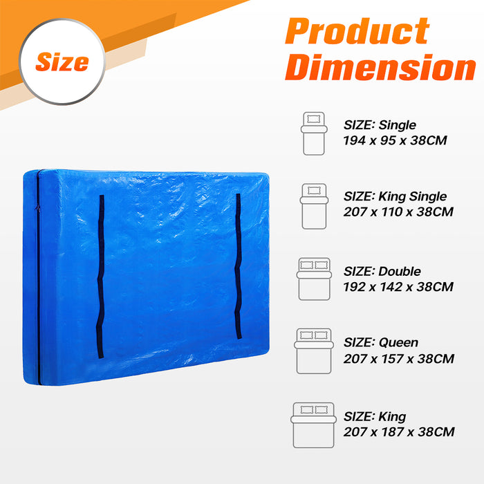 Mattress Bag Easy Moving Waterproof Protector Dust Cover