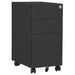 Mobile File Cabinet Anthracite 30x45x59 Cm Steel Ttpknp