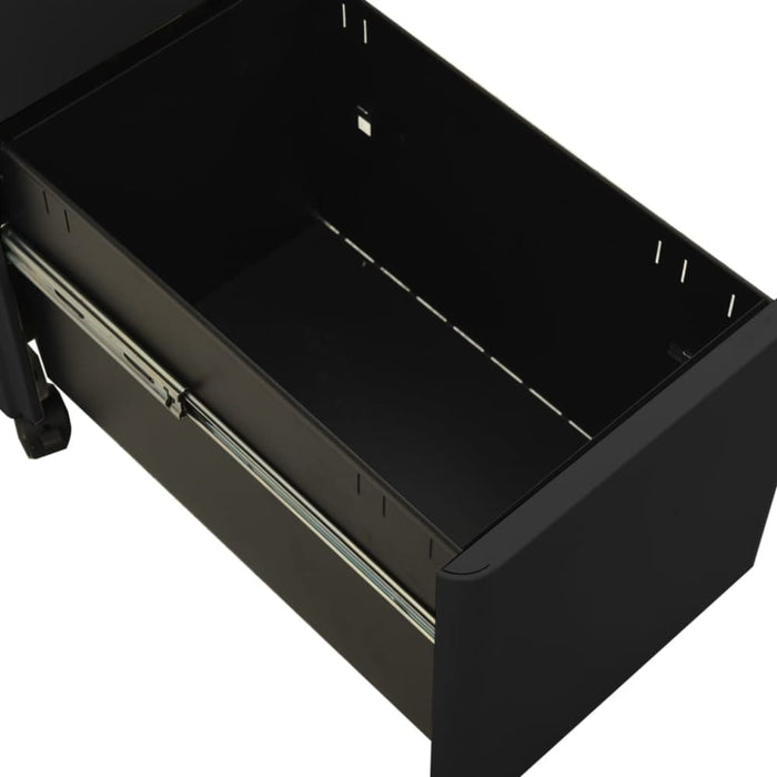 Mobile File Cabinet Anthracite 30x45x59 Cm Steel Ttpknp