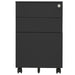 Mobile File Cabinet Anthracite 39x45x60 Cm Steel Ttpkno