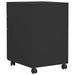 Mobile File Cabinet Anthracite 39x45x60 Cm Steel Ttpkno