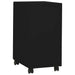Mobile File Cabinet Black 30x45x59 Cm Steel Ttpkna