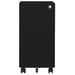 Mobile File Cabinet Black 30x45x59 Cm Steel Ttpkna