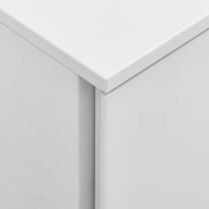 Mobile File Cabinet Light Grey 39x45x60 Cm Steel Ttpkik