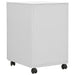 Mobile File Cabinet Light Grey 39x45x60 Cm Steel Ttpkik