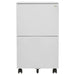 Mobile File Cabinet Light Grey 39x45x67 Cm Steel Ttpkip