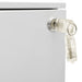 Mobile File Cabinet Light Grey 39x45x67 Cm Steel Ttpkip