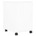 Mobile File Cabinet White 39x45x60 Cm Steel Ttpkin