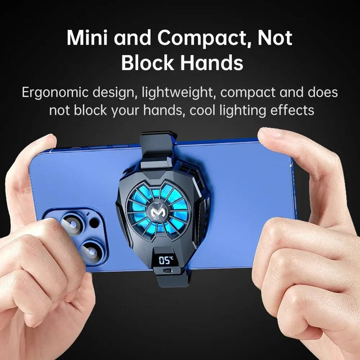 Mobile Phone Heat Dissipator with Temperature Display