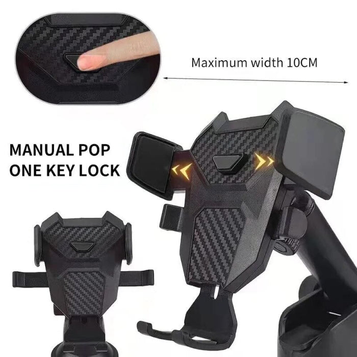 Mobile Phone Holder With Retractable Horizontal