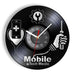 Mobile Tech Repair Shop Vinyl Wall Clock