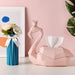Modern Animals Figurine Vase Tissue Holder for Living Room