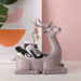 Modern Animals Figurine Vase Tissue Holder for Living Room