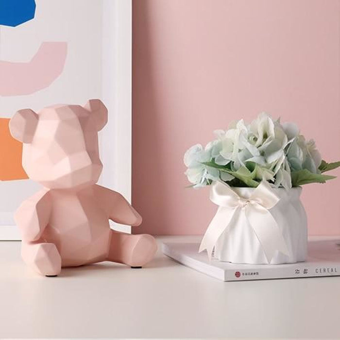 Modern Animals Figurine Vase Tissue Holder for Living Room
