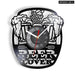 Modern Beer Bar Wall Clock