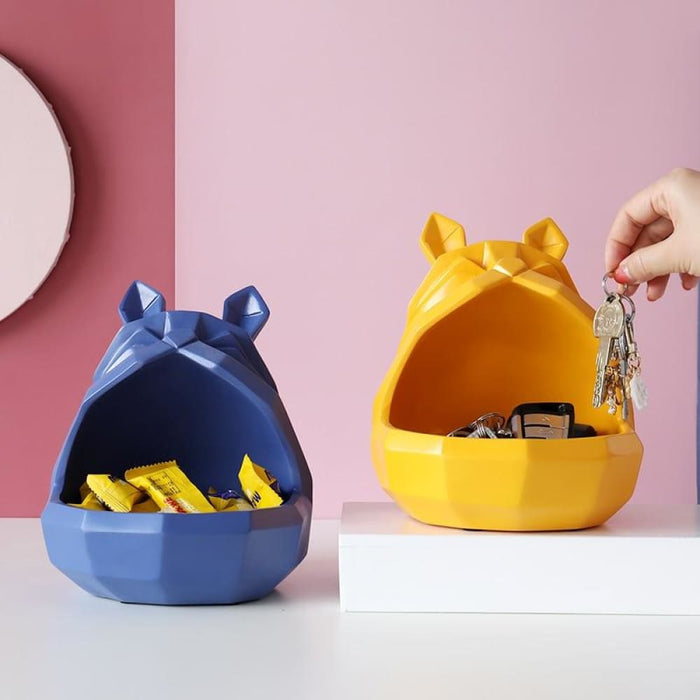 Dog Cat Modern Figurine Home Decor Storage Box