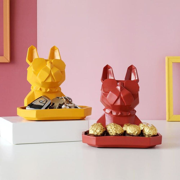 Dog Cat Modern Figurine Home Decor Storage Box