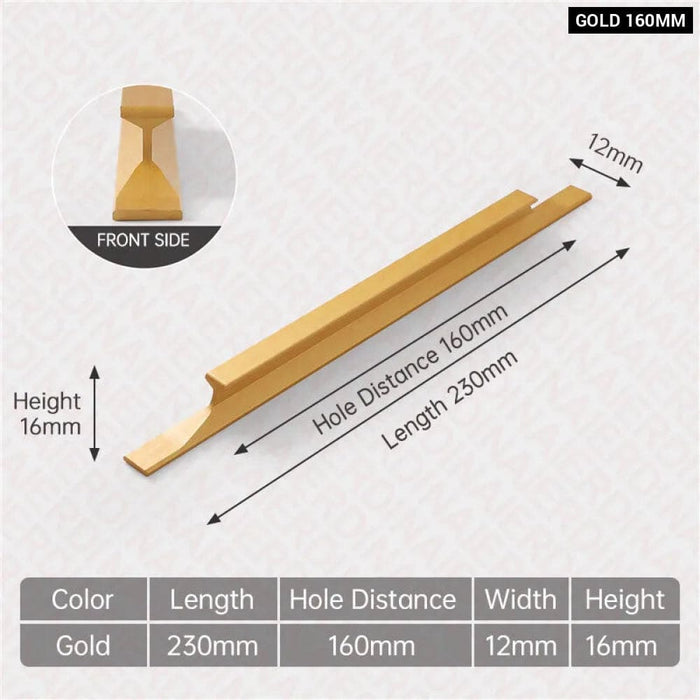 Modern And Gold Furniture Handles For Cabinets