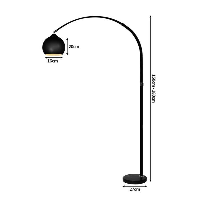 Modern Led Floor Lamp Stand Reading Light Height Adjustable
