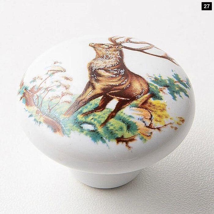 Modern Nordic Ceramic Cabinet Knob For Children s Room