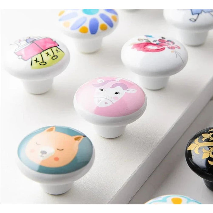 Modern Nordic Ceramic Cabinet Knob For Children s Room