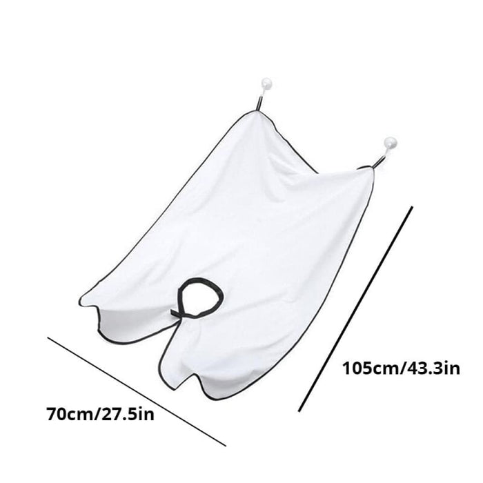Modern Style Beard Apron Shaving with Suction Cup Set