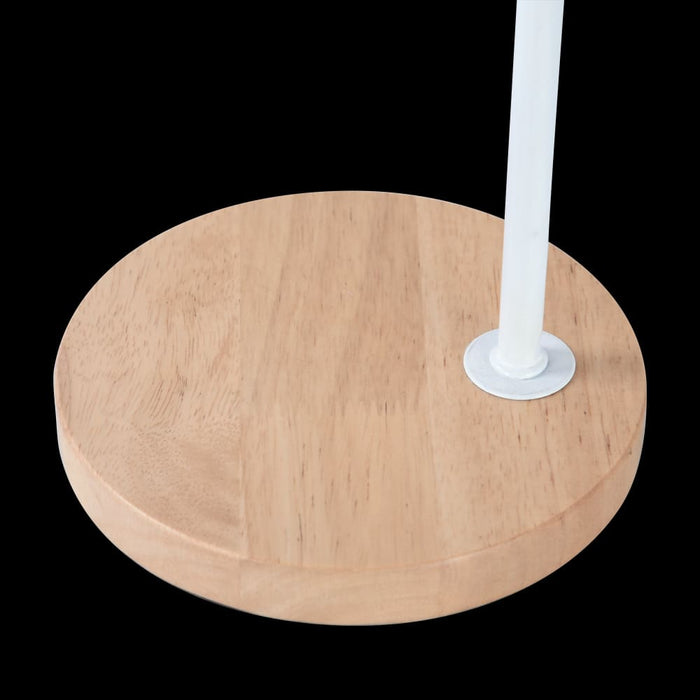 Modern Table Lamp Desk Light Timber Base Bedside Bedroom