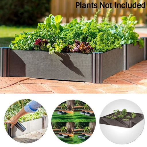Modular Raised Garden Bed Including Watering Kit