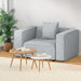 Modular Sofa Chaise Set 1 - seater Grey
