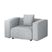 Modular Sofa Chaise Set 1 - seater Grey